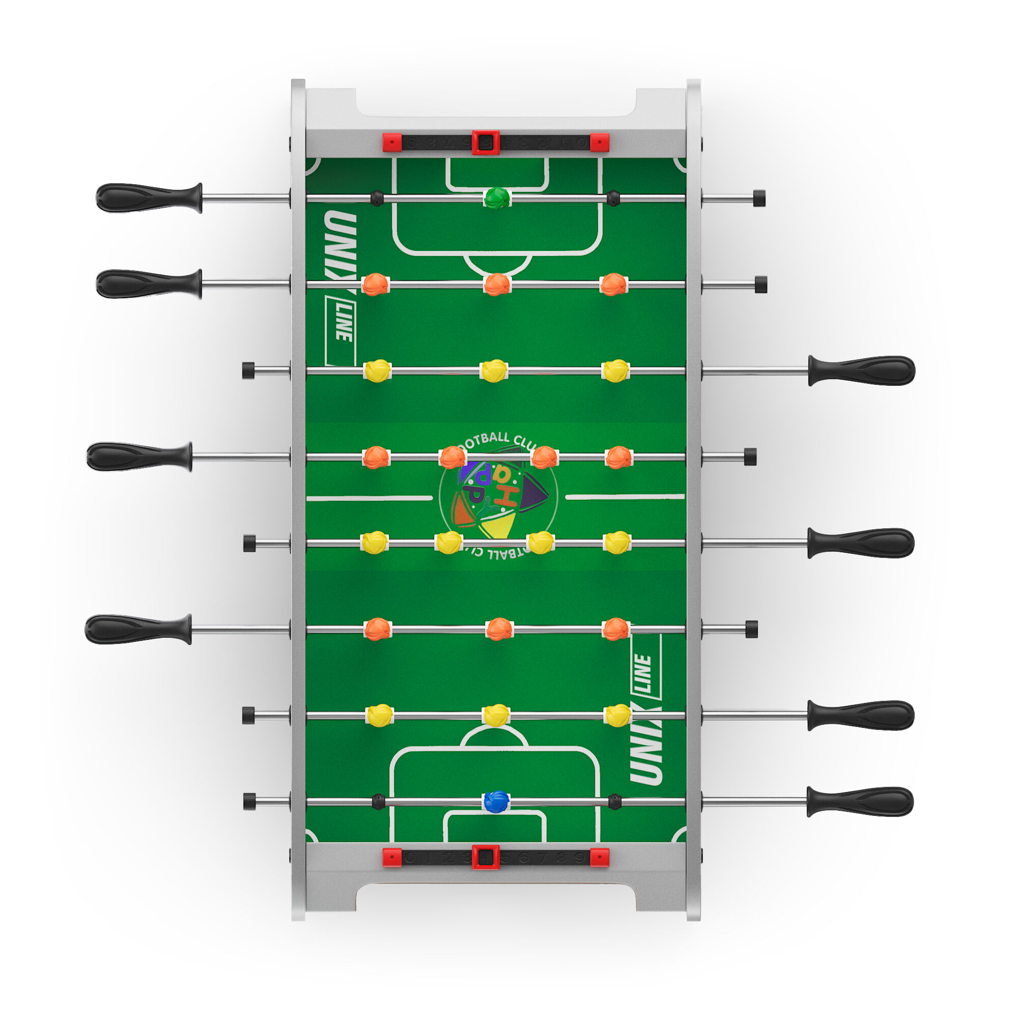 Игровой стол UNIX Line Мини Футбол - Кикер настольный (61х28 cм) UNIX Line™ Настольный футбол 8