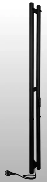 Электрический полотенцесушитель «Indigo» Style LSE120-10BRRt 10/120 чёрный муар универсальный