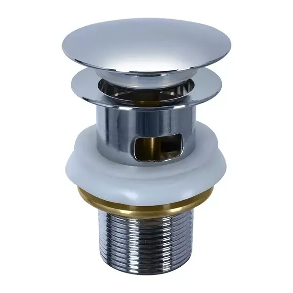 Донный клапан для раковины «Kludi» 1042405-00 с механизмом Клик-Клак хром