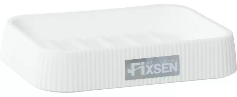 Мыльница «Fixsen» White Wood FX-402-4 на стол белая