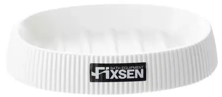 Мыльница «Fixsen» White Boom FX-412-4 на стол белая