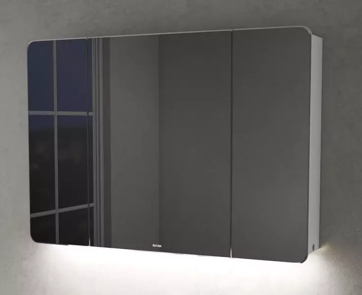 Зеркальный шкаф «Albert&Bayer» Elegance 100/70BMC с сенсорным выключателем с подсветкой белый