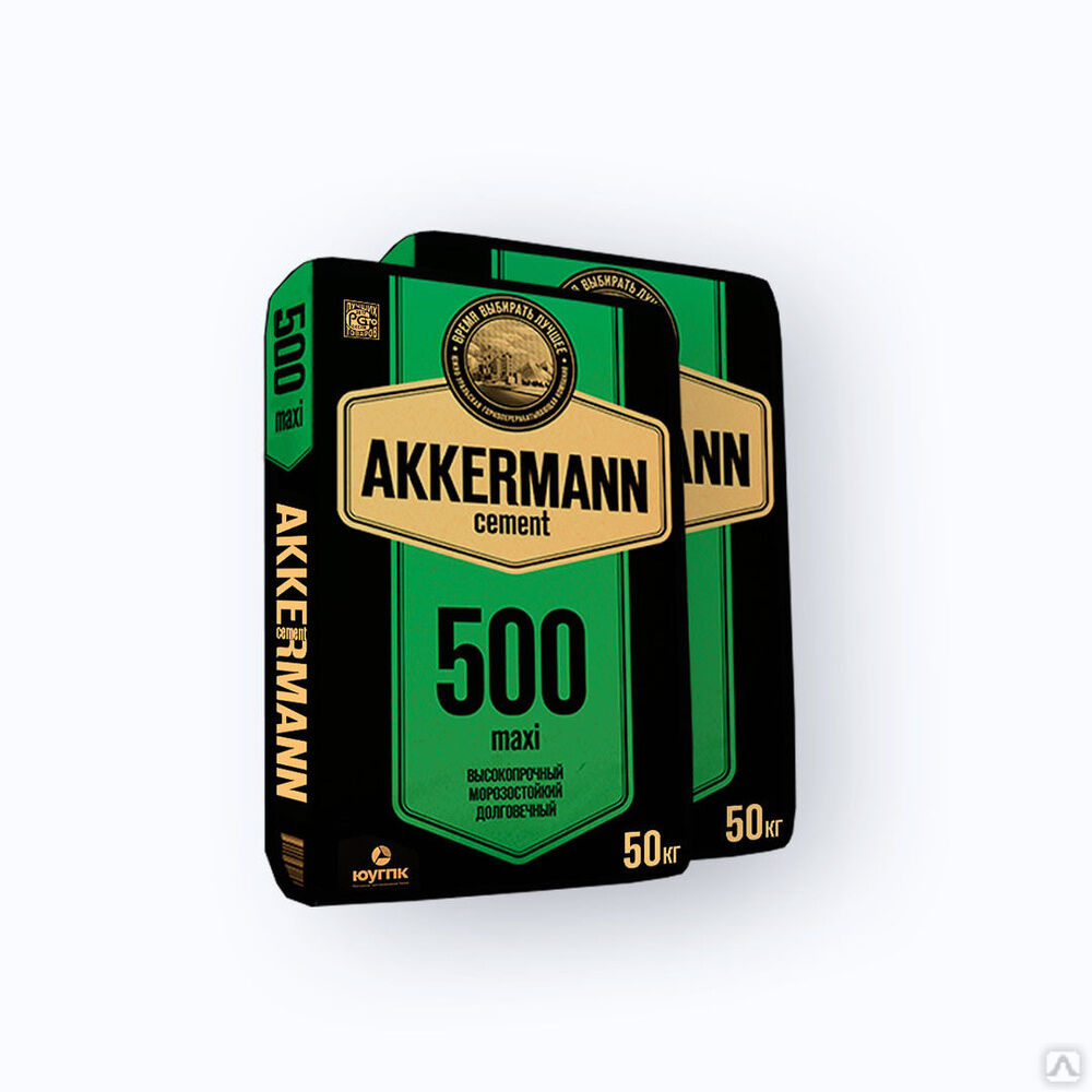 Цемент М500 Акерман 50 кг