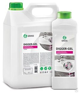 DIGGER-GEL Средство щелочное для прочистки канализационных труб 5,3кг GRASS/4 