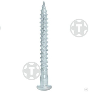 Анкерный шуруп для перфорации Anchor screw голубая оцинковка TX20 5,0 х 40 (уп 3000) 