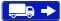 Знак дорожный 6.15.2 "Направление движения для грузовых автомобилей" тип I ГОСТ Р 522902004, тип пленки А