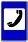 Знак дорожный 7.6 "Телефон" тип III ГОСТ Р 522902004, тип пленки А