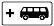 Знак дорожный 8.21.2 "Вид маршрутного транспортного средства" тип II ГОСТ Р 522902004, тип пленки В 