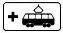 Знак дорожный 8.21.3 "Вид маршрутного транспортного средства" тип II ГОСТ Р 522902004, тип пленки В 