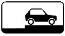 Знак дорожный 8.6.9 "Способ постановки транспортного средства на стоянку" тип II ГОСТ Р 522902004, тип пленки А