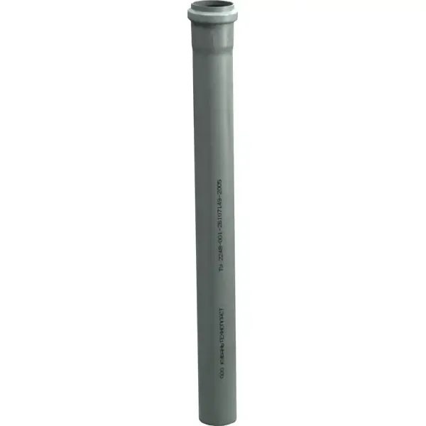 Труба канализационная 50x1.8 мм 3 м полипропилен