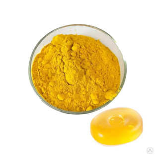 Краситель Желтый яичный (пищевой, цвет яичного желтка, сухой, водорастворимый), производитель Индия, фасовка по 1 кг 