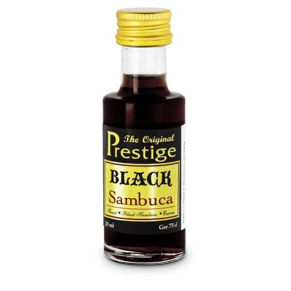 Эссенция для самогона Prestige Черная самбука (Black Sambuka) 20 ml Сырье, концентраты для алкогольной продукции