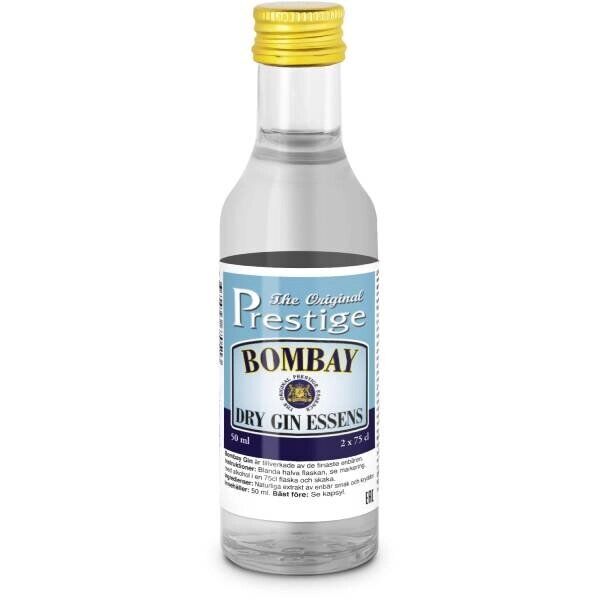 Эссенция для самогона Prestige Джин сухой Бомбей (Bombay Dry Gin) 50 ml Сырье, концентраты для алкогольной продукции