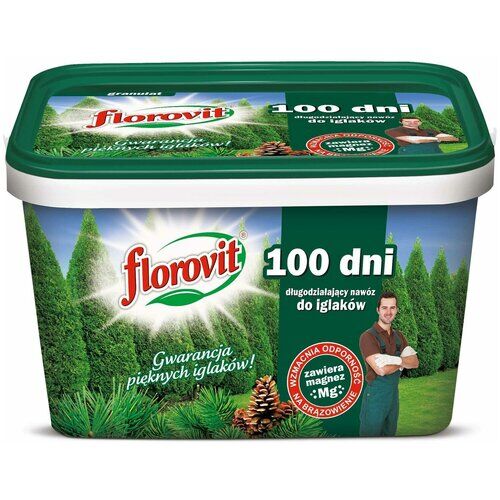Удобрения Florovit длительного действия для хвойных растений 100 дней - 4 кг