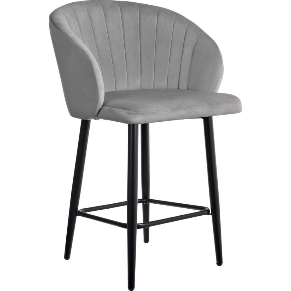 Полубарный стул BRADEX paola, темно-серый