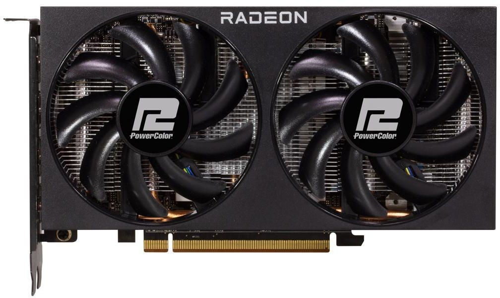 RX 7600 8G-F, Видеокарта PowerColor AMD Radeon RX 7600 GDDR6 8GB