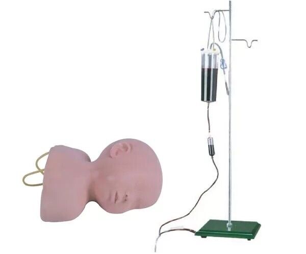 Модель головы младенца для венопункции G1