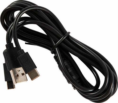 Зарядный-кабель Red Line для геймпада игровой приставки P5, USB - Type-C (2 метра), черный (HS-PS5601) для геймпада игро