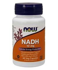 NADH никотинамид 10 мг 60 капсул Now foods