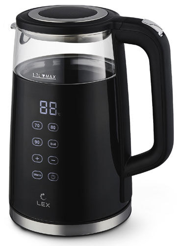 Чайник электрический LEX LXK 30015-1 черный