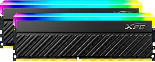 Оперативная память ADATA DDR4 16Gb (2x8Gb) 3600MHz XPG SPECTRIX D45G RGB (AX4U36008G18I-DCBKD45G)