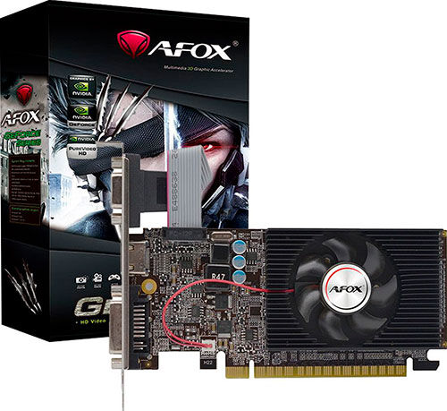 Видеокарта Afox GeForce GT 610 1GB (AF610-1024D3L7-V6)