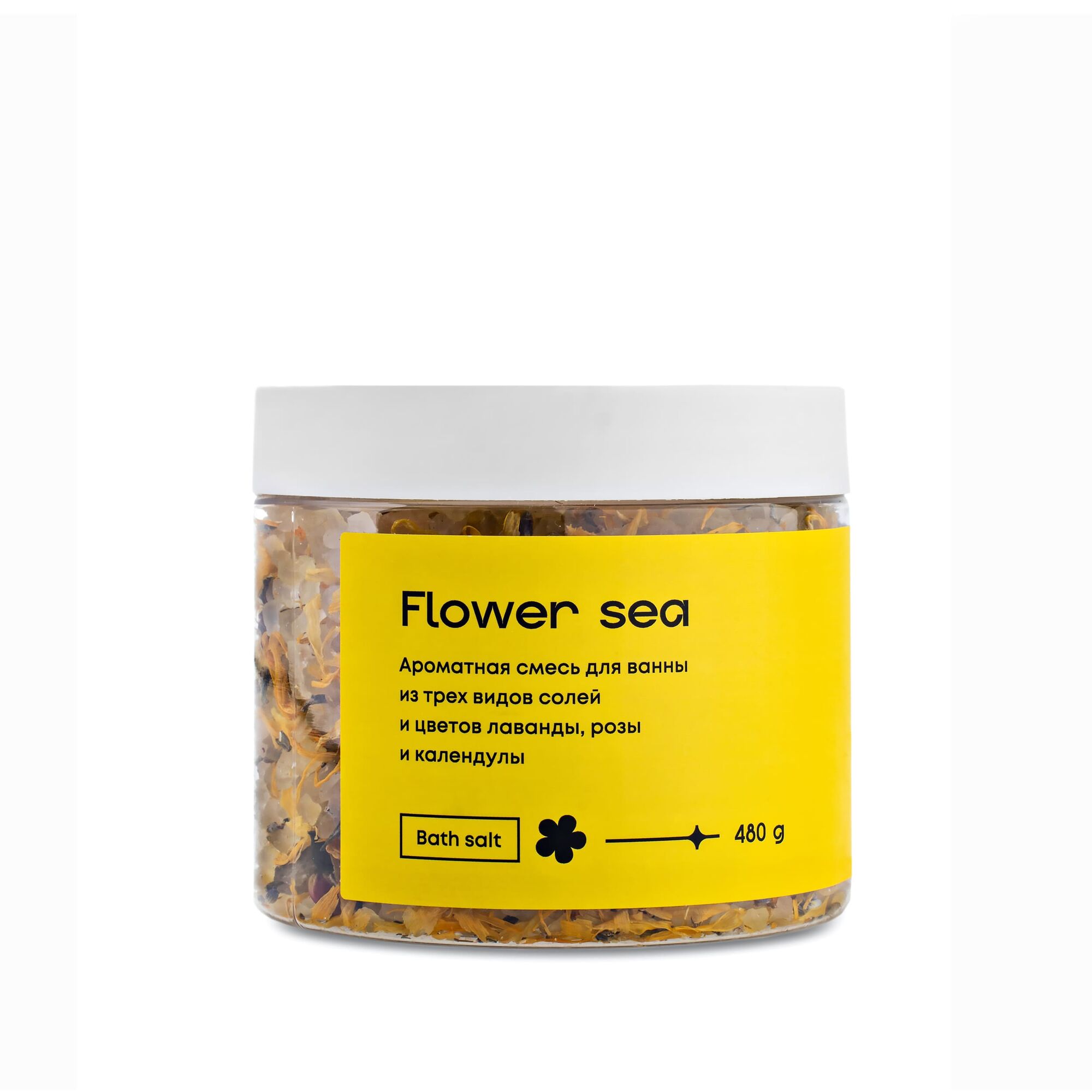 Соль для ванны Flower Sea NL, 400 гр.