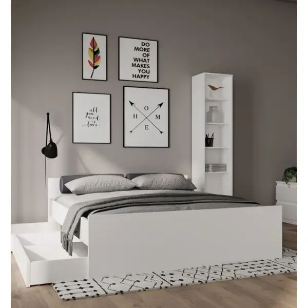 Выдвижной ящик кровати Шведский стандарт Орион 138x22.9x60 см цвет белый