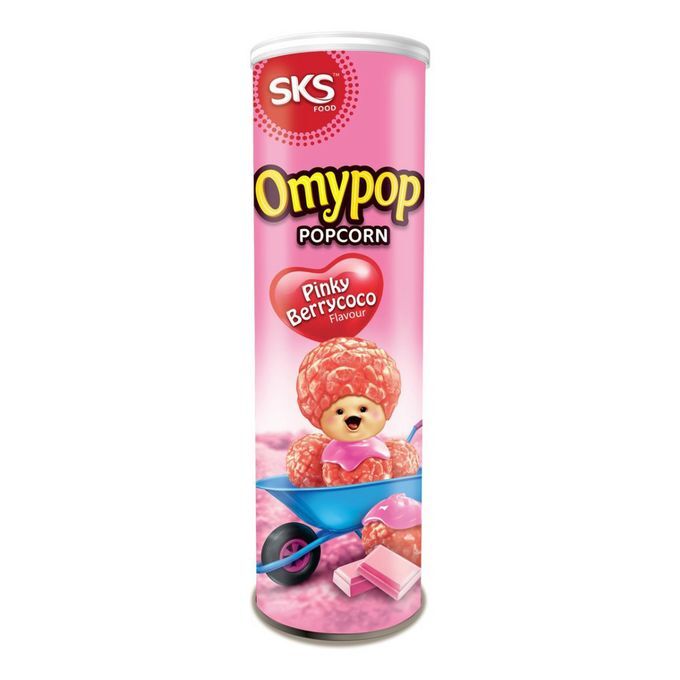 Попкорн Omypop Розовая ягода 85 г
