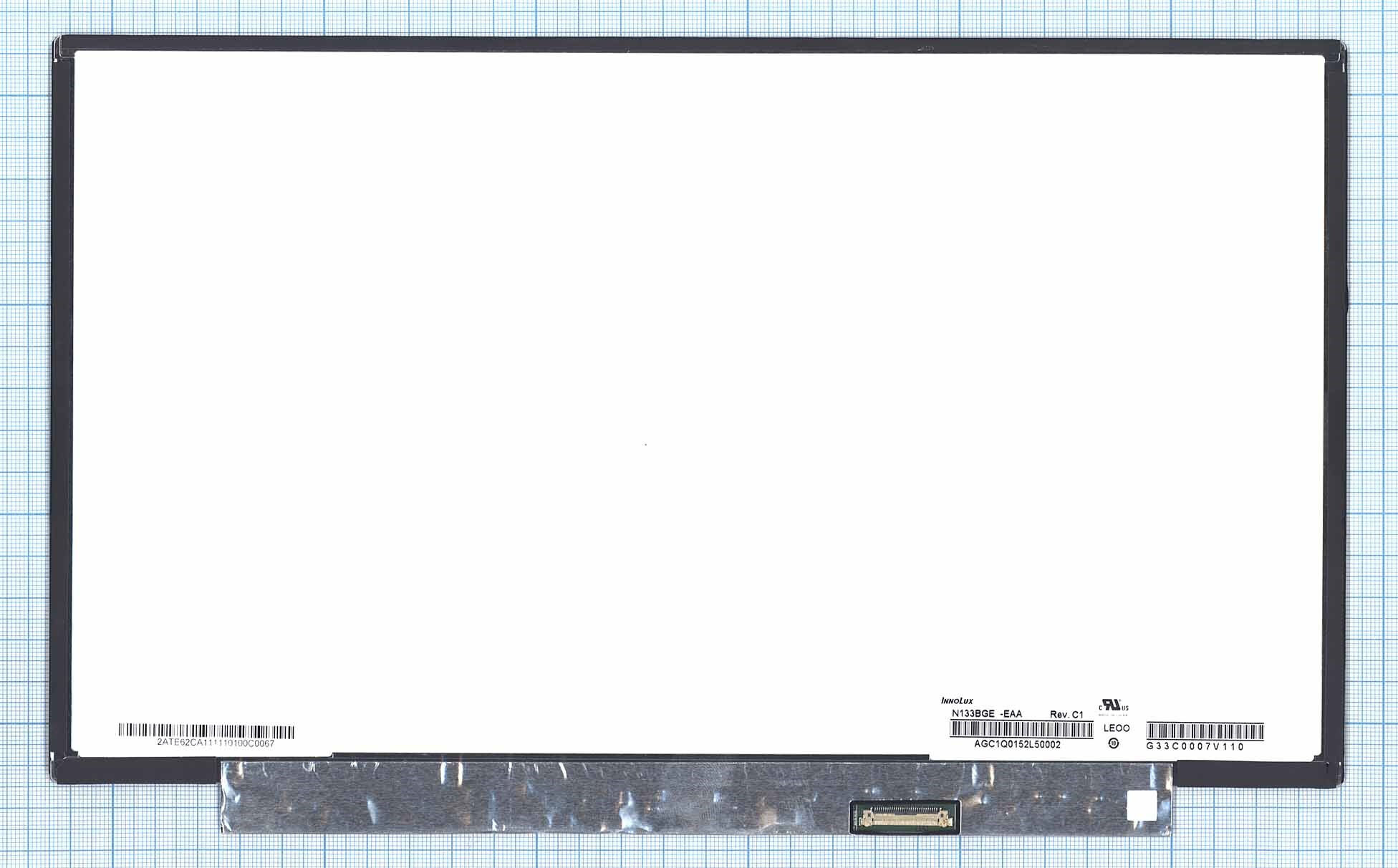 Матрица для ноутбука 13.3 1366x768 30pin Slim TN N133BGE-EAA Matte 60Hz