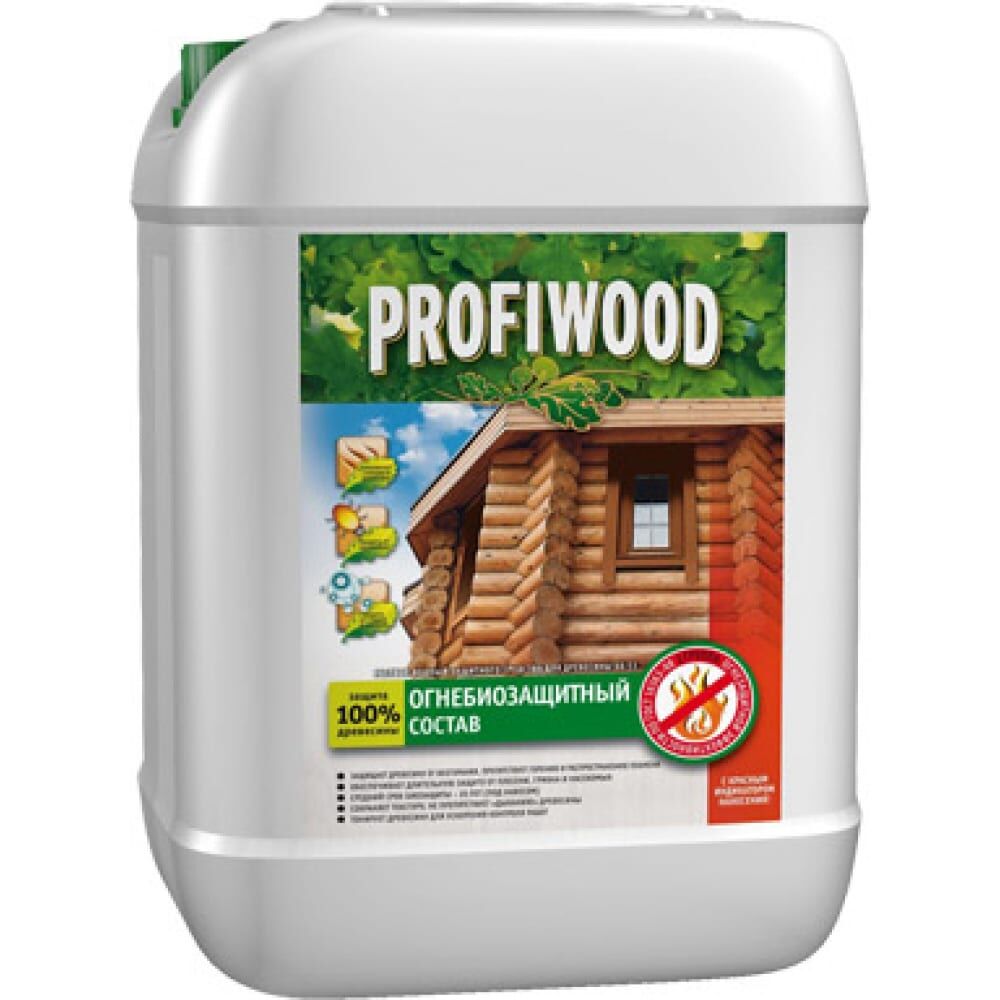 Водный раствор защитного средства для древесины Profiwood 6769