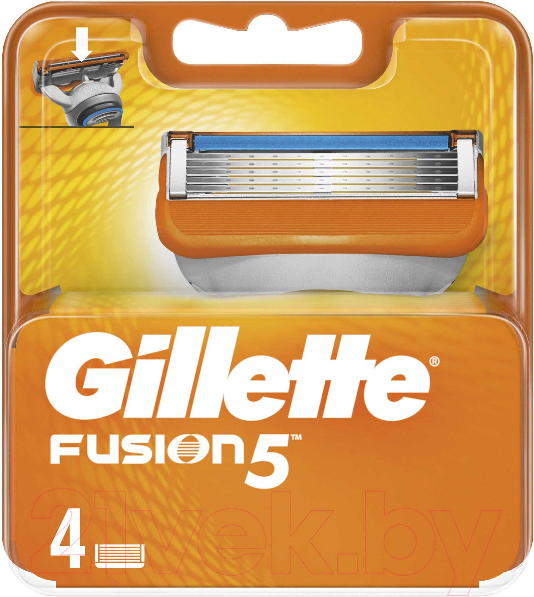 Набор сменных кассет Gillette Fusion 1