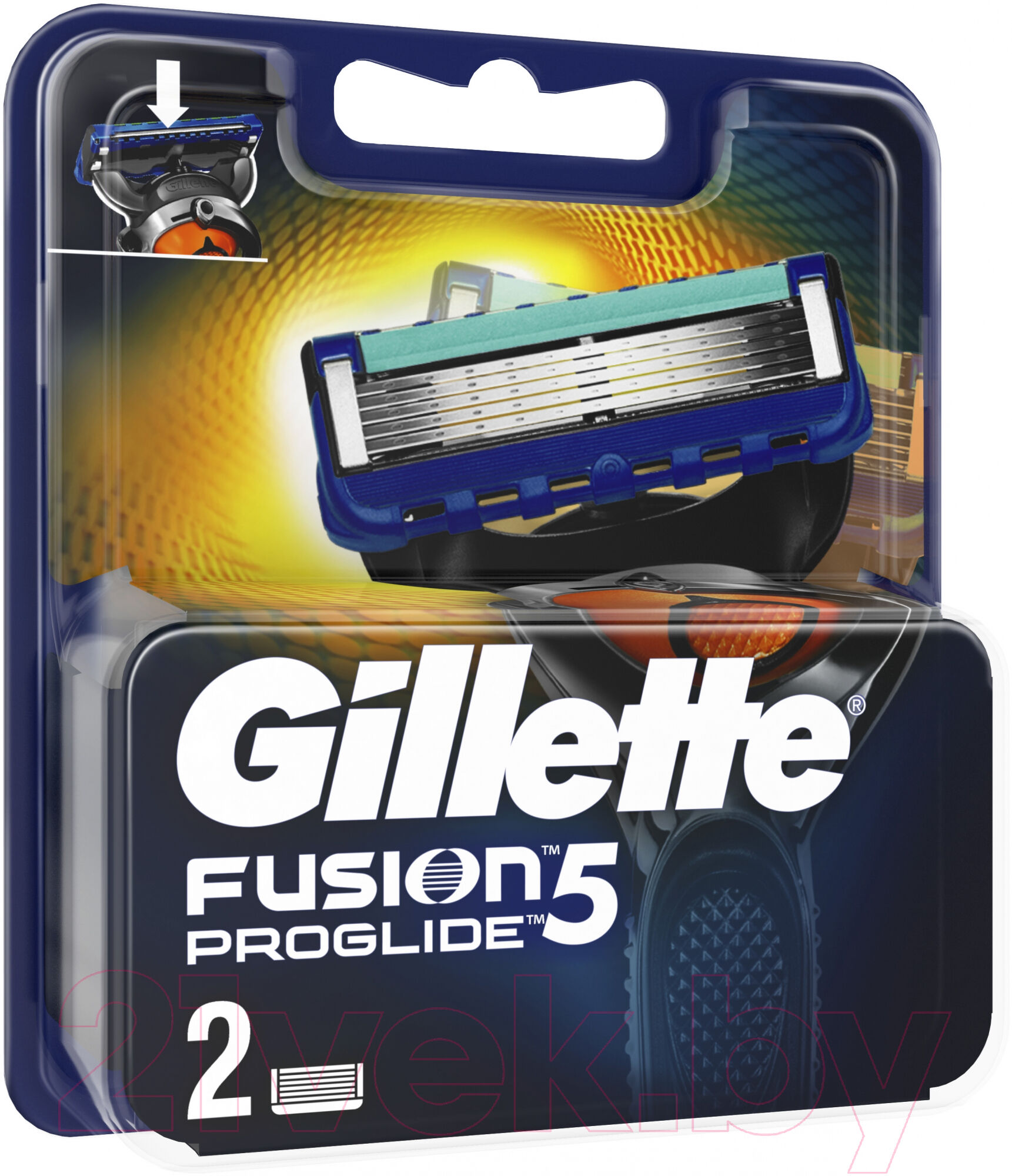 Набор сменных кассет Gillette Fusion ProGlide Power 2
