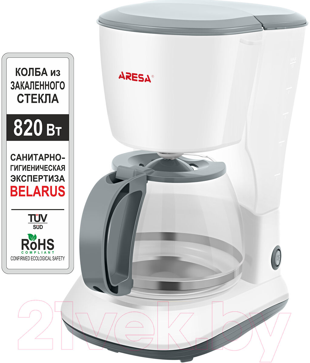 Капельная кофеварка Aresa AR-1608 7