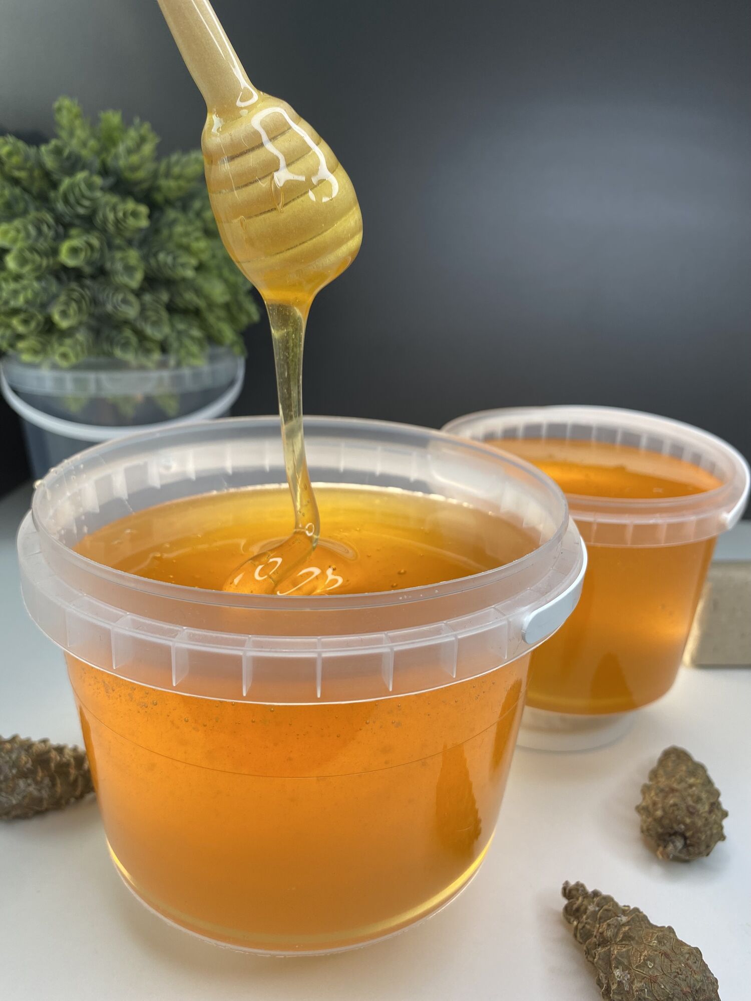 Ведро для мёда пластиковое 0,8 л