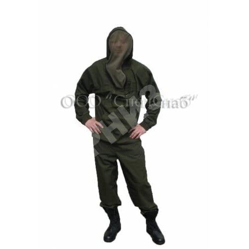 Костюм Маскхалат с противоэнцефалитной с сеткой (куртка+брюки)
