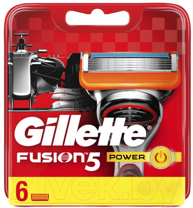 Набор сменных кассет Gillette Fusion Power