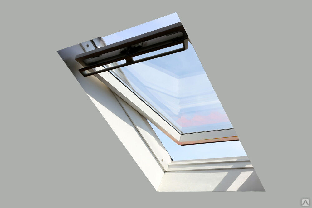 Окно-люк WSZ для нежилых помещений с универсальным окладом 86х86 см тип 1 55х78 мм