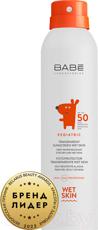 Спрей солнцезащитный Laboratorios Babe Pediatric Детский влагостойкий SPF50