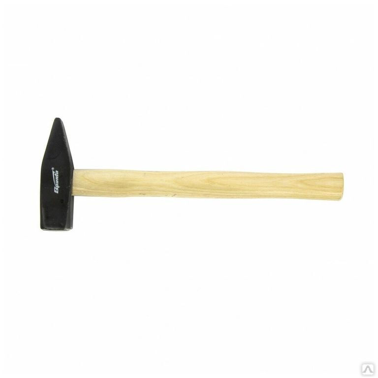 Молоток слесарный 600 г квадратный боек деревянная ручка Россия