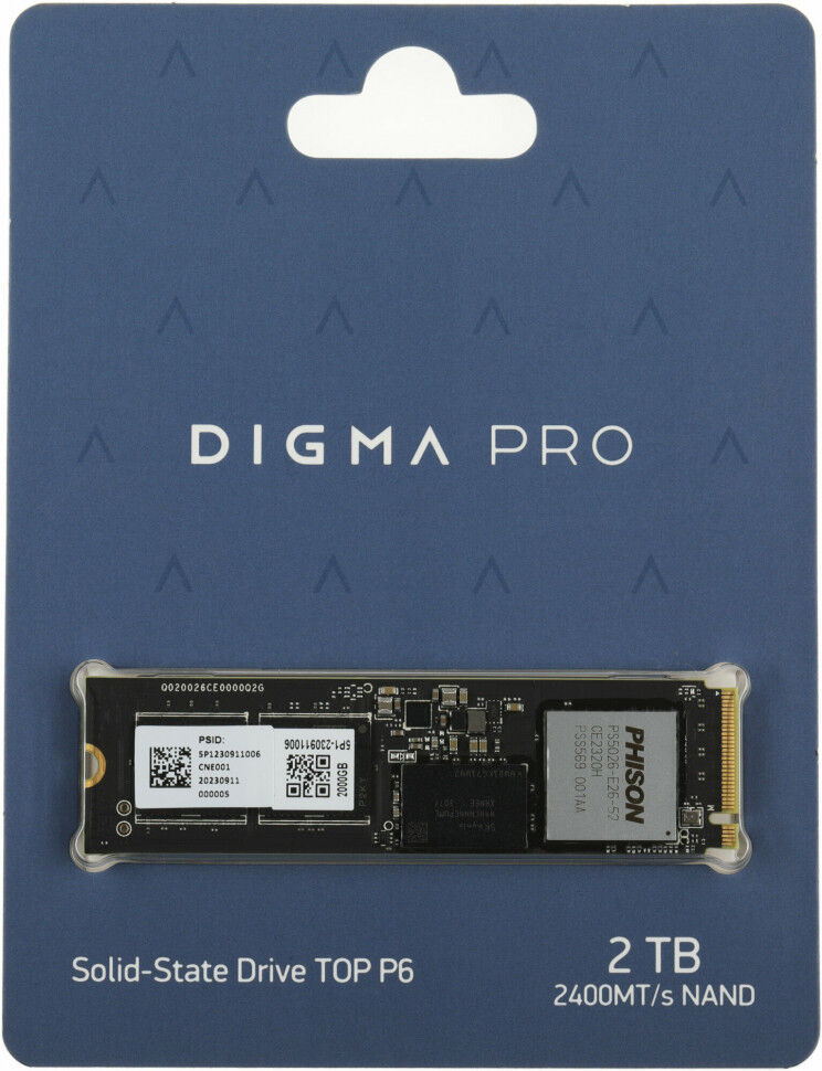 SSD накопитель Digma DGPST5002TP6T4