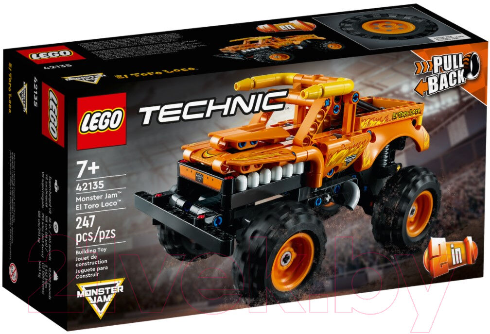 Конструктор Lego Technic Монстр-трак Monster Jam El Toro Loco 42135