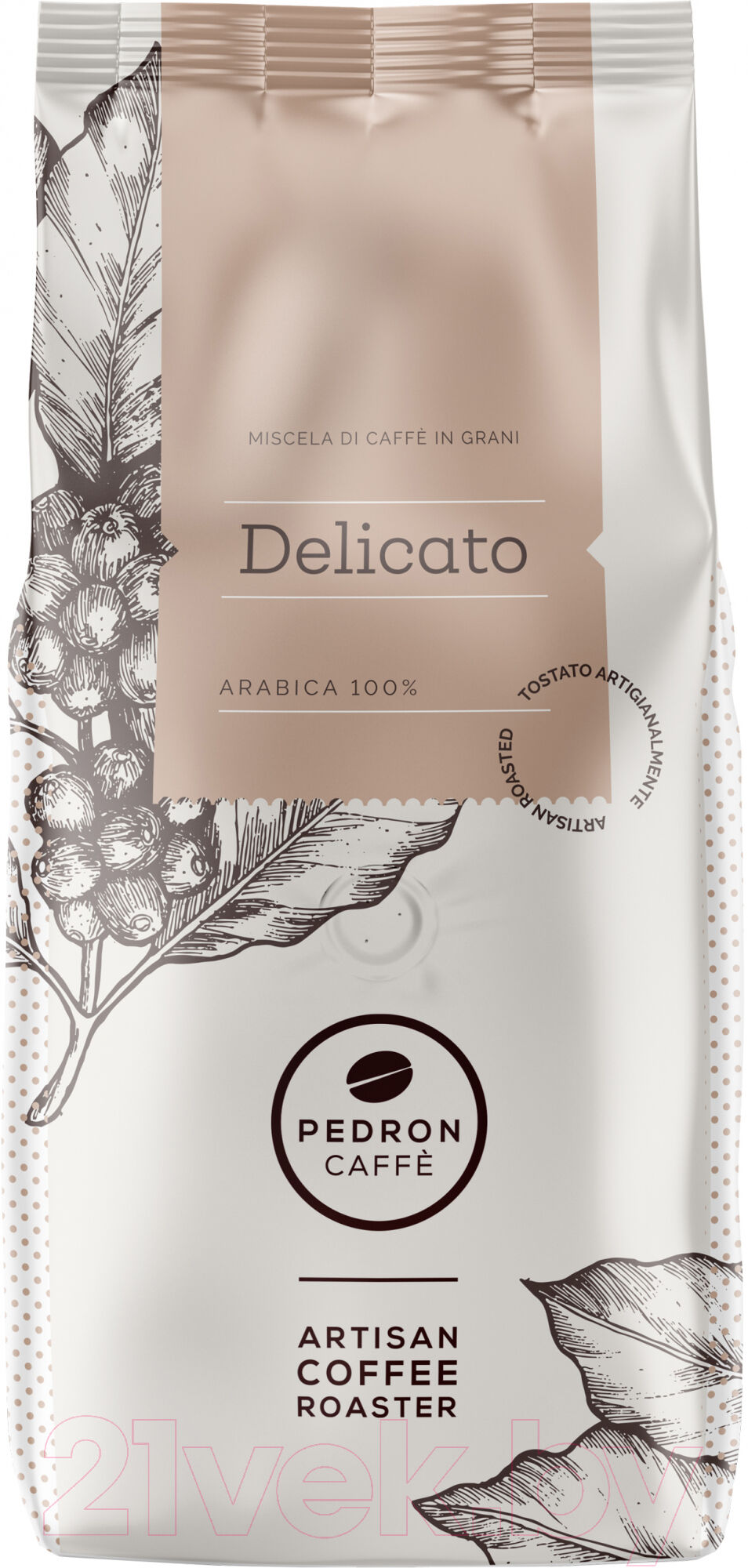 Кофе в зернах Pedron Delicato