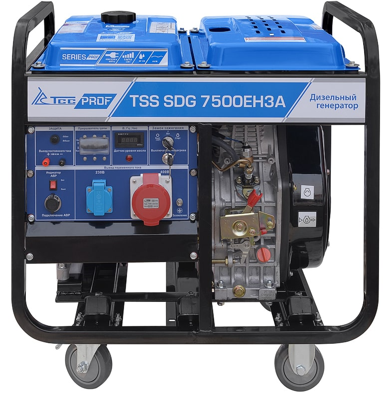 Дизель генератор TSS SDG 7500EH3A