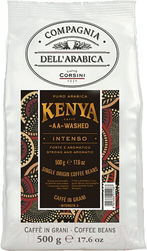 Кофе в зернах Compagnia Dell'Arabica Кения АА Уошт 2