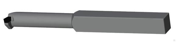 Резец канавочный внутренний 16х16х170 мм (левый) Т15К6, ВК8, Т5К10, Т30К5 ГОСТ 18885-73