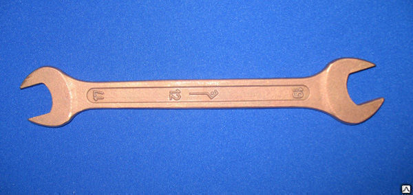 Ключ омедненный рожковый 8х10 мм КГД ТУ (40Х) М30-50