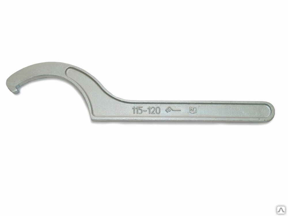 Ключ для круглых шлицевых гаек 115х120 мм (КГЖ) Ц15хр бцв ГОСТ 16984-79 исполнение 2