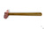 Молоток 400 гр с кр. б. деревянной рукояткой омедненные ГОСТ 2310-77 тип 1 #1